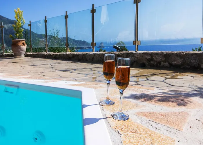 La Casa Vista Mare By Corfu Escapes Ferienhaus